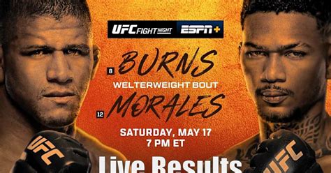 yesterday's ufc results|ufc fight results from saturday.